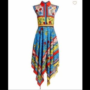Alice and Olivia “Farrah Handkerchief Dress”